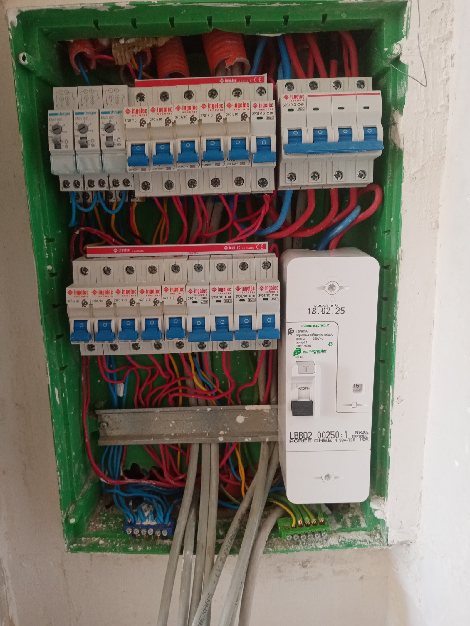 Installation tableau électrique