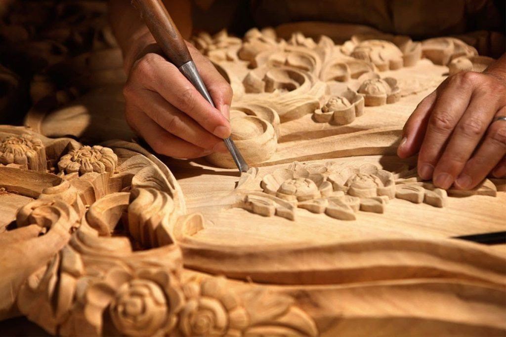 Sculpture sur bois